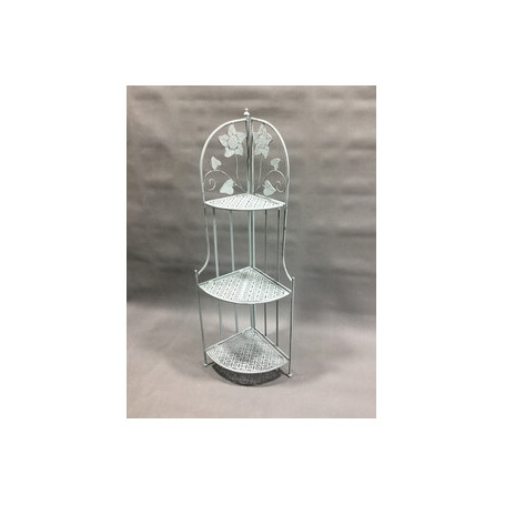 C ANGOLIERA 3 RIPIANI 49X33X126CM AZZURRO CH EPOQUE