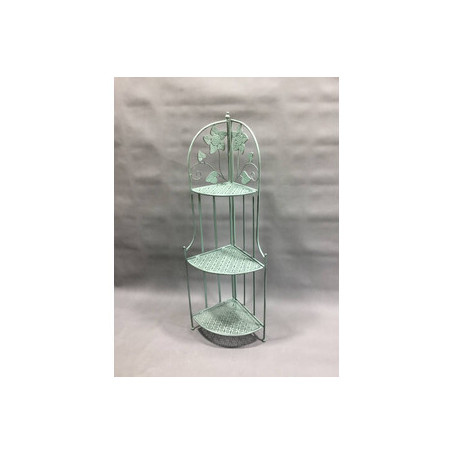 C ANGOLIERA 3 RIPIANI 49X33X126CM VERDE SALVIA EPOQUE