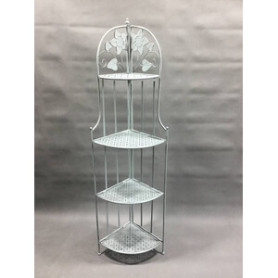 C ANGOLIERA 4 RIPIANI 49X33X156CM AZZURRO CH EPOQUE