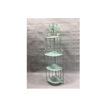 C ANGOLIERA 4 RIPIANI 49X33X156CM VERDE SAL EPOQUE