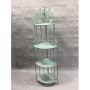 C ANGOLIERA 4 RIPIANI 49X33X156CM VERDE SAL EPOQUE