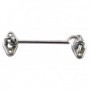 GANCI FERMAFINESTRE CROMO SAT. MM. 80