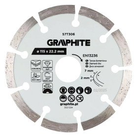 DISCO DIAMANTATO  diametro  115 mm - foro 22