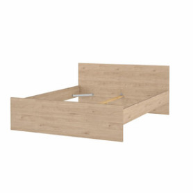 LETTO MATRIMONIALE NAIA 160X200CM ROVERE