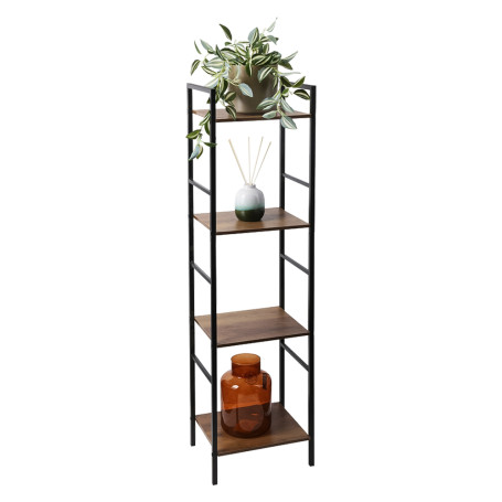 SCAFFALE IN METALLO E LEGNO cm 29