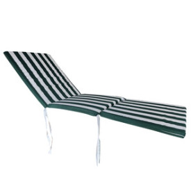 CUSCINO GARDEN LETTINO 195X60CM RIGA VERDE