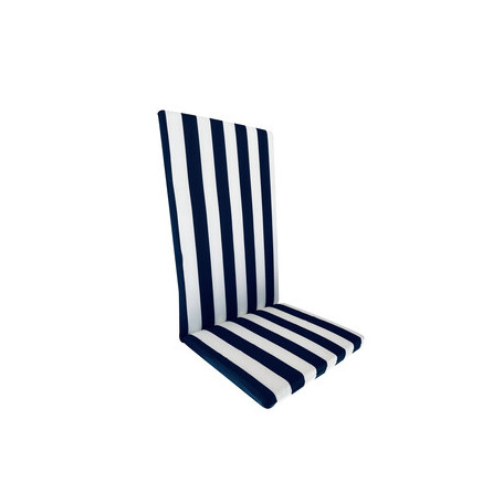 CUSCINO GARDEN SCHIEN ALTO 115X45CM RIGA BLU