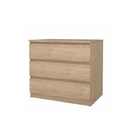 KIT CASSETTIERA NAIA 3 CASS 77X50X70CM ROVERE