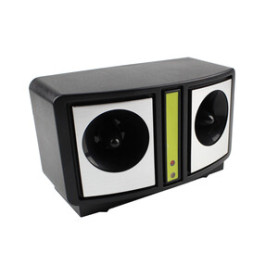 C DISSUASORE ULTRASUONI BATT\USB 2F P\TOPI\INSETTI 300MQ