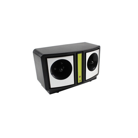 C DISSUASORE ULTRASUONI BATT\USB 2F P\TOPI\INSETTI 300MQ