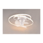 PLAFONIERA C\VENTILATORE LED 40W UMEA SPIRALE 50CM