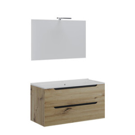 MOBILE BAGNO COMFORT 2C DOGATO 100 ROVERE ORO