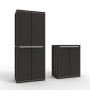 SET ARMADIO ALTO + BASSO JLINE ALLBLACK