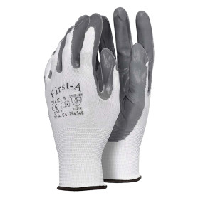 GUANTI IN POLIESTERE/NITRILE Tg. 9 (L)