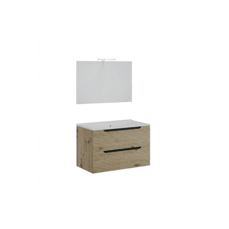 MOBILE BAGNO COMFORT 2C DOGATO  80 ROVERE ORO