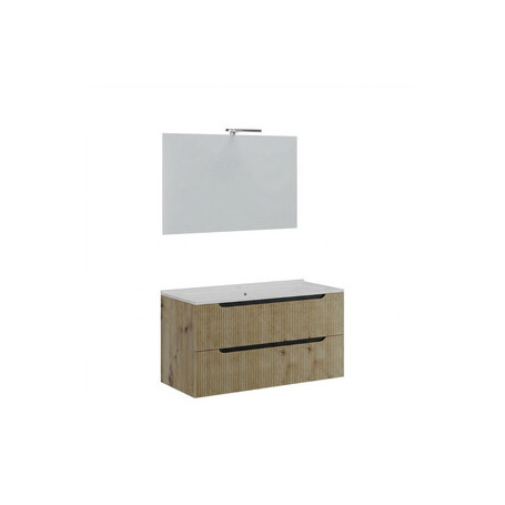 MOBILE BAGNO COMFORT 2C CANNET 100 ROVERE ORO