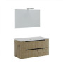 MOBILE BAGNO COMFORT 2C CANNET 100 ROVERE ORO