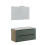 MOBILE BAGNO COMFORT 2C DOGATO 100 ROV\VERDE SAL