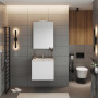MOBILE BAGNO EASY 2C SOSPESO  60 BIANCO LUCIDO