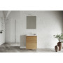 MOBILE BAGNO LISBONA 2C  60 ROVERE NATURALE