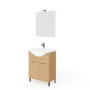 MOBILE BAGNO RUBINO 2A 65 ROVERE NATURALE