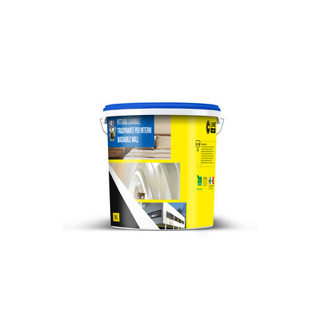 C IDROPITTURA LAV TRASP INTERNI 14L WASHABLE WALL
