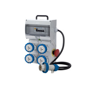 FME 74.120 QUADRO 4P CEE 220V IP65 C\PULS. EMERG