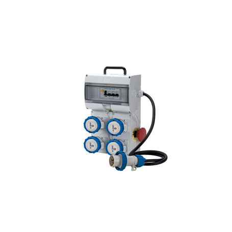 FME 74.120 QUADRO 4P CEE 220V IP65 C\PULS. EMERG