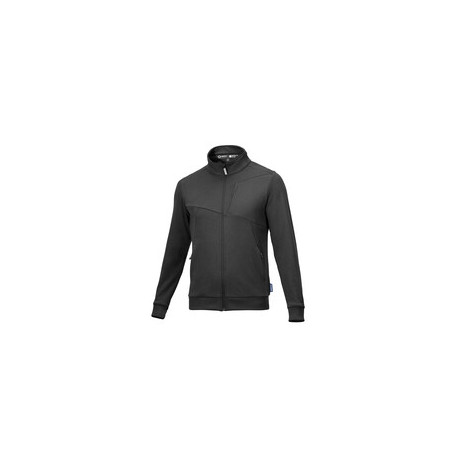 SPARCO FELPA PLATA FULL ZIP GRIGIA TG L