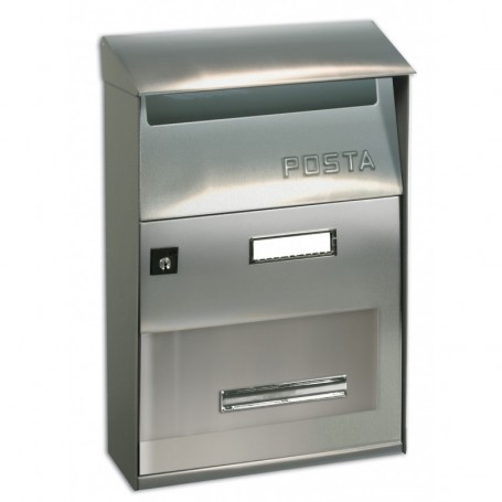 ALUBOX CASSETTA ART. FT INOX LISCIO