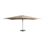 C OMBRELLONE DEC C\ROT ALL LEGNO BIG CAPRI 3X4M SABB