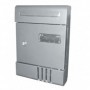 CASSETTA POSTALE ACCIAIO"CONDOMINIO"SILVER
