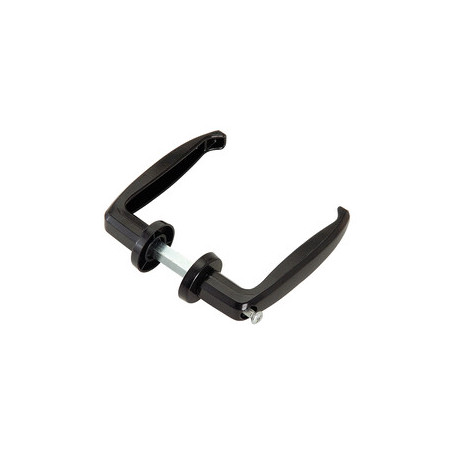 MANIGLIA ALLUMINIO VITE IN TESTA 40\50 MM NERO