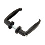 MANIGLIA ALLUMINIO VITE IN TESTA 40\50 MM NERO