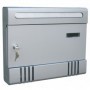 CASSETTA POSTALE "CONDOMINIO" ORIZZ.SILVER