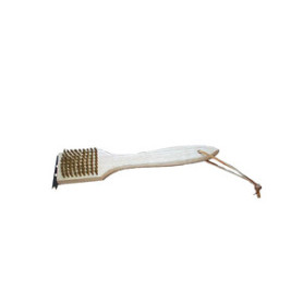 C SPAZZOLA P\BARBECUE FILI OTTONE 30 CM
