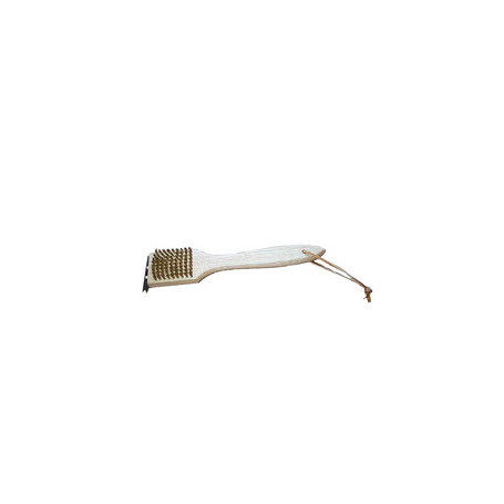 C SPAZZOLA P\BARBECUE FILI OTTONE 30 CM