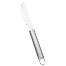 C  COLTELLO INOX SATINATO P\BARBECUE STEELFIRE