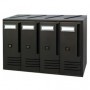 ALUBOX CASSETTA "CUBO" A 4 POSTI GHISA ART.C4