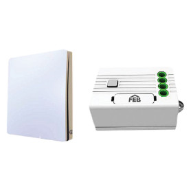 RELE  SINGOLO CON PULSANTE SINGOLO  9301  art. 9320 + 9321