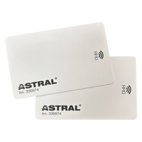 TESSERA PER CONTROLLO ACCESSI frequenza 125 Mhz