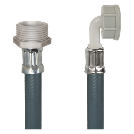 TUBO CARICO ACQUA PER LAVATRICE cm 200