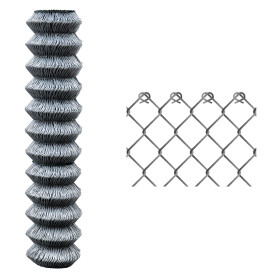 RETE GRIGLIA ZINCATA H. 125 cm