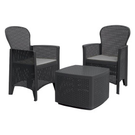 SET DA GIARDINO POLIPROPILENE  TREE  antracite