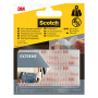 SISTEMA DI FISSAGGIO RICHIUDIBILE  EXTREME  colore trasparente - mm 25 x 76