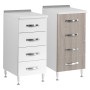 CASSETTIERA PER CUCINE COMPONIBILI L.40 x P.50 x H.85. - col. olmo
