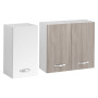 MOBILE PENSILE PER CUCINE COMPONIBILI L.80 x P.32 x H.72. - 2 ante - col. bianco