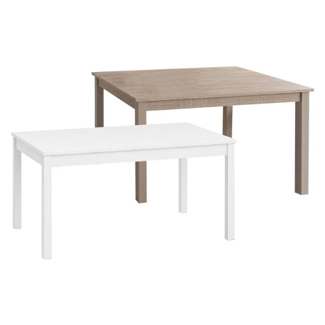 TAVOLO ALLUNGABILE  FIRENZE cm 120 x 80 + (estensione) 40 cm - col. olmo