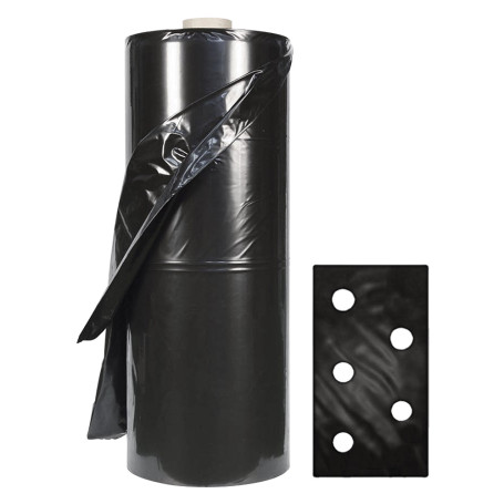 TELO PER PACCIAMATURA FORI SFALSATI 10 mt - dist.fori 40/40 cm (busta)
