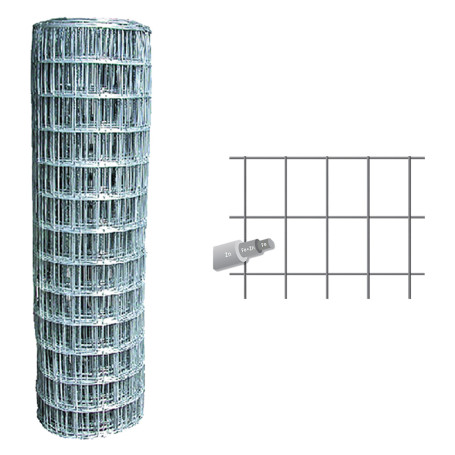 RETE ELETTROSALDATA ZINCATA 50 x 25 Filo  diametro  mm. 1